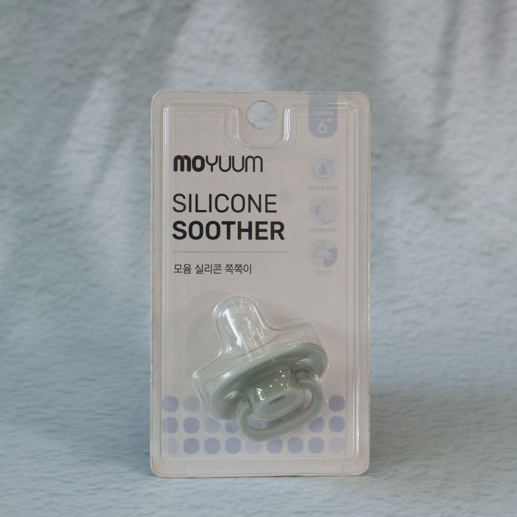 Ty Ngậm MOYUUM Màu Xanh Cho Bé 6m+