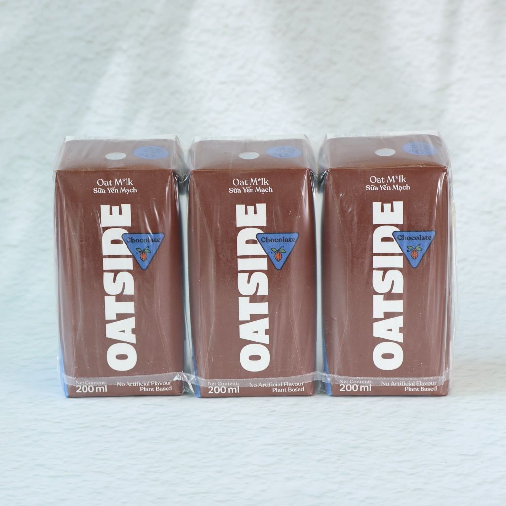 Sữa Yến Mạch OATSIDE Chocolate (3 x 200ml)