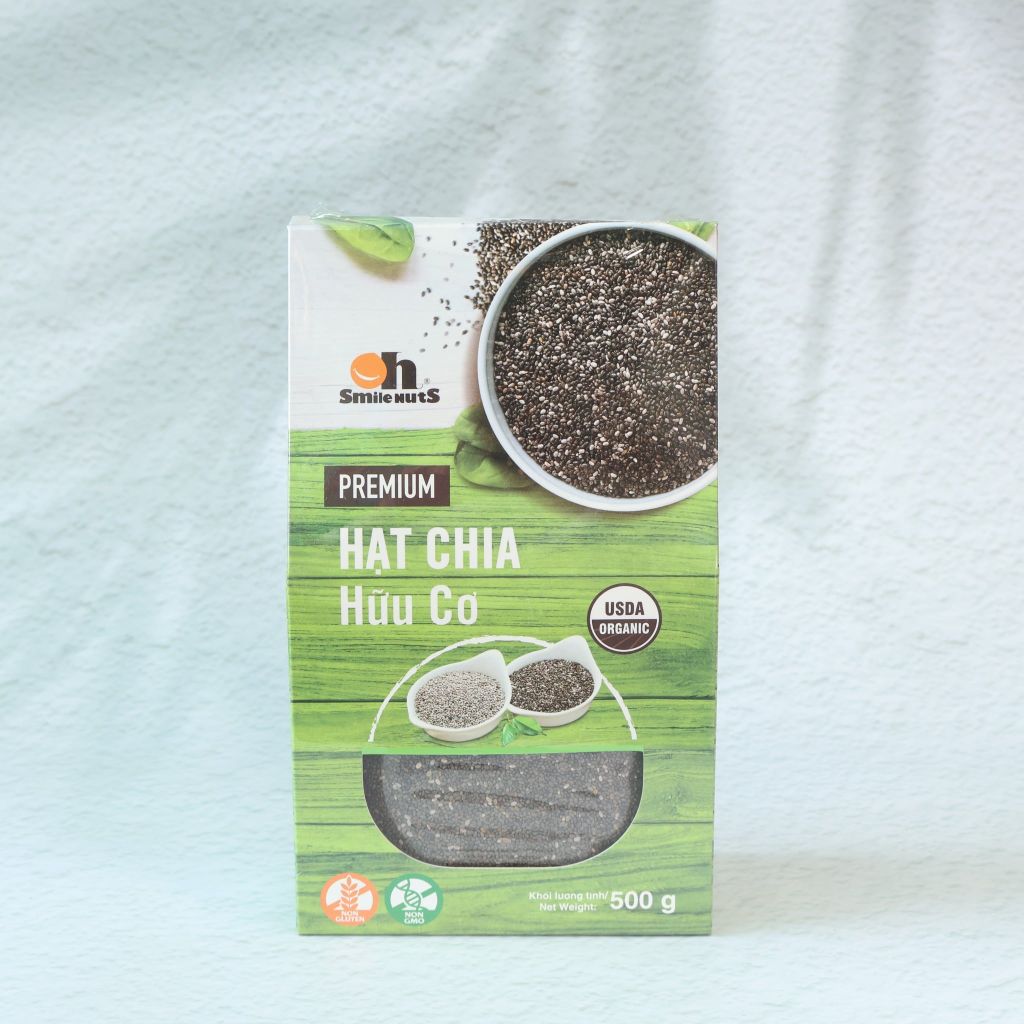 Hạt Chia PREMIUM Oh Smile Nuts (500g)