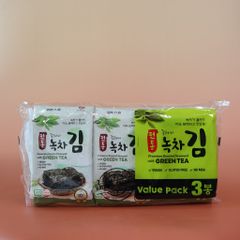 Rong Biển Premium Roasted Seaweed Vị Trà Xanh (4g)