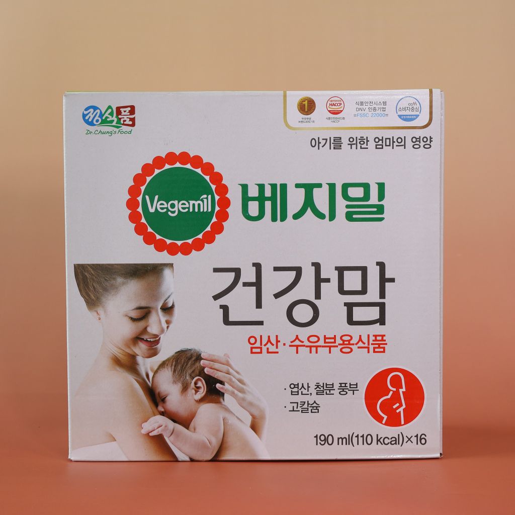 Sữa Nước Bầu VEGEMIL (16 x 190ml)