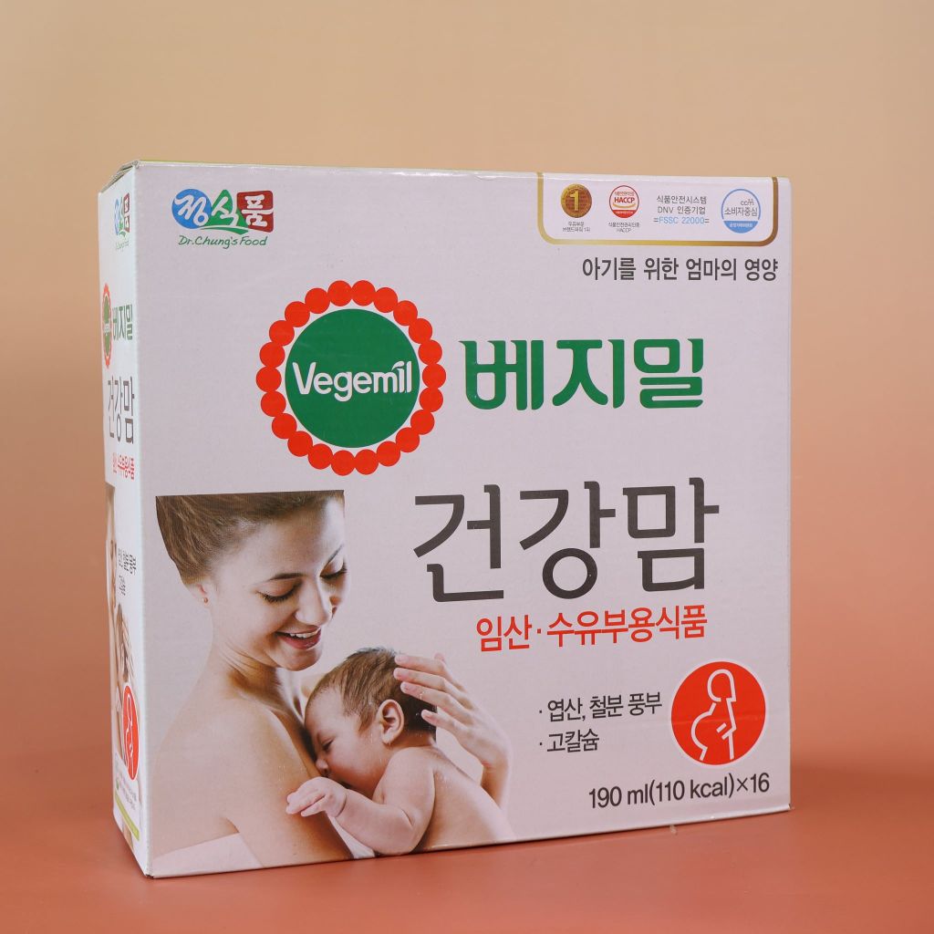Sữa Nước Bầu VEGEMIL (16 x 190ml)