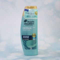 Dầu Gội Head & Shoulders DermaXPro Scalp Care Repairing Moisture Anti-Dandruff (300ml)