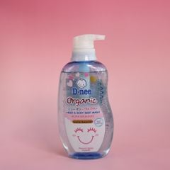 Tắm Gội Cho Bé D-nee Organic Always Happy (380ml)