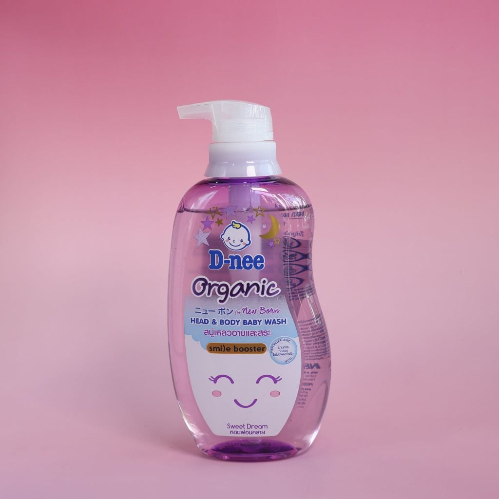 Tắm Gội Cho Bé D-nee Organic Sweet Dream (380ml)