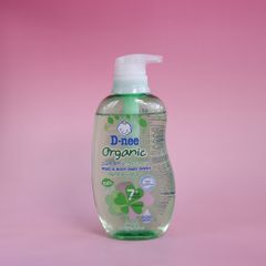 Tắm gội cho bé D-NEE Organic gluten free (380ml)