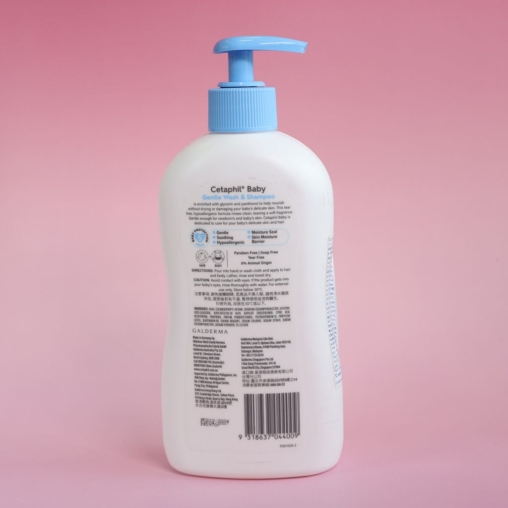 Sữa Tắm Gội Toàn Thân Cetaphil Baby (400ml)