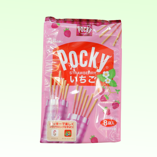 Bánh quy que Pocky Glico vị dâu (93.6g)