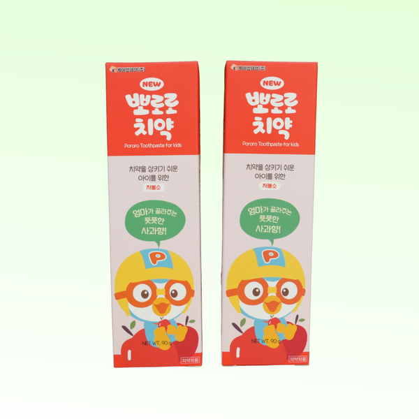 Kem đánh răng trẻ em Pororo vị táo (90g)