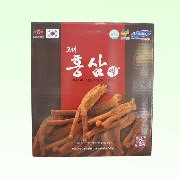 Nước Uống Hồng Sâm Hàn Quốc Koreanred Ginseng Drink(70mlx30)