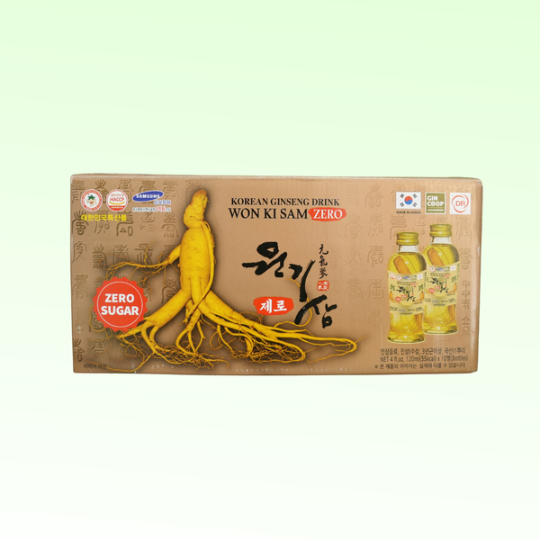 Nước nhân sâm củ wonkisam không đường 120ml x 10 chai