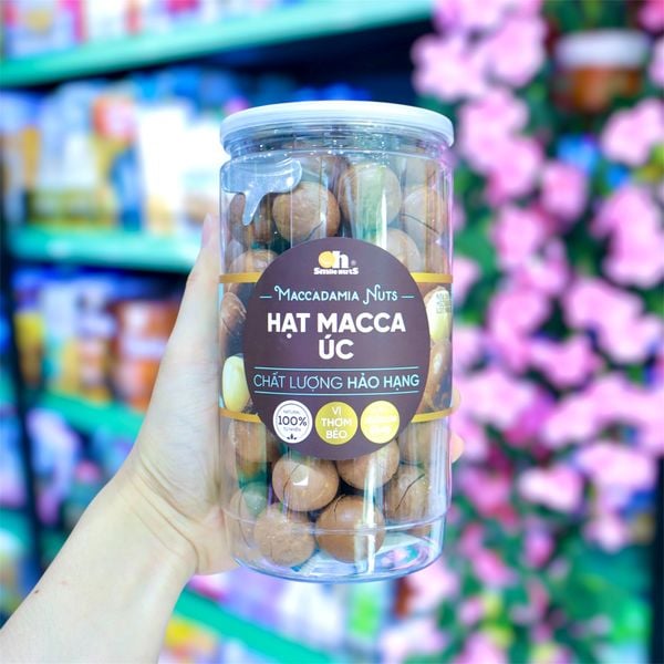 Oh Smile Nuts hạt macca Úc (500g)