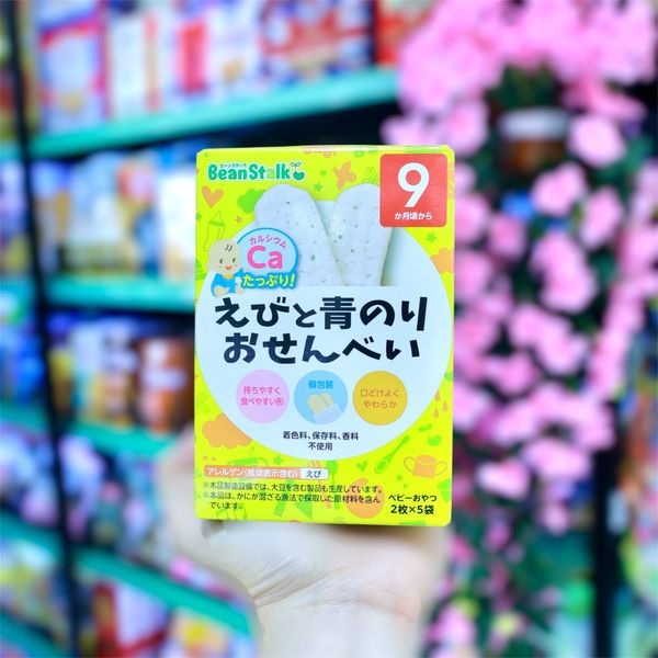 Bánh Gạo BeanStalk Tôm Và Rong Biển (43mg/4g)