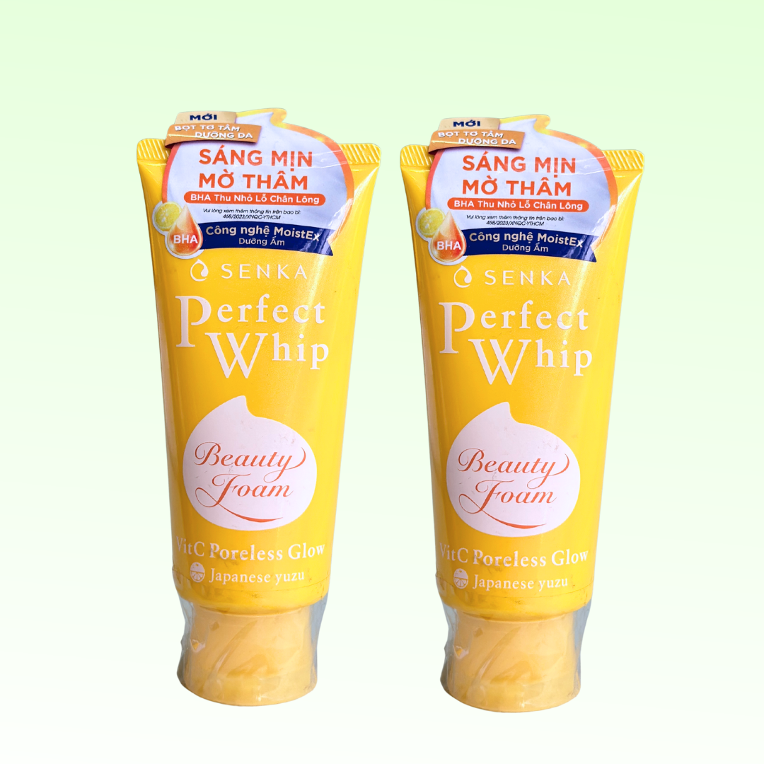 Sữa Rửa Mặt Senka Dưỡng Sáng Mờ Thâm (100g)