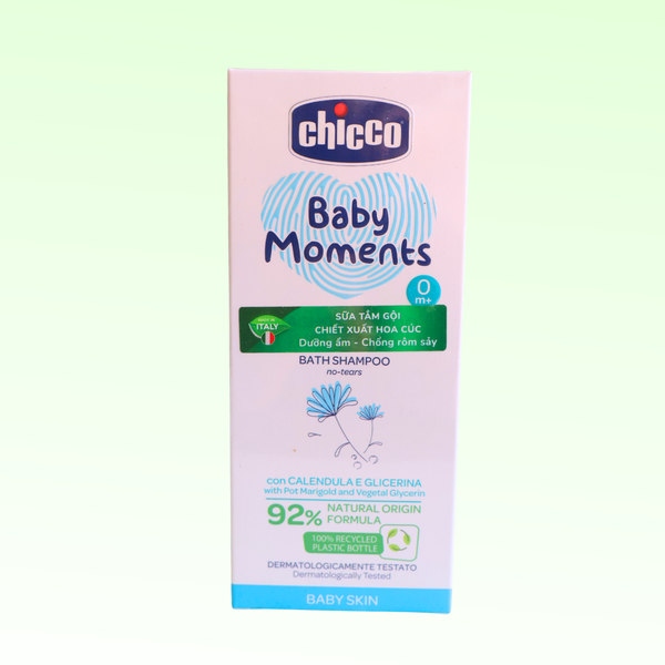 Chicco sữa tắm gội chiết xuất hoa cúc 200ml