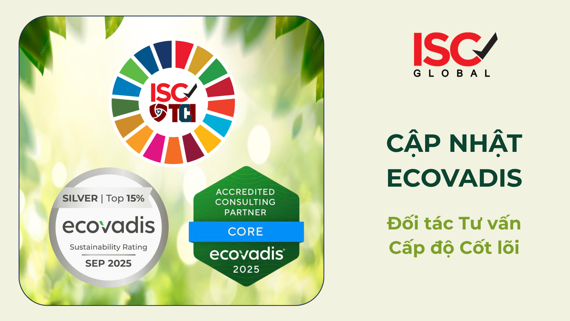  Tư vấn xếp hạng ECOVADIS 