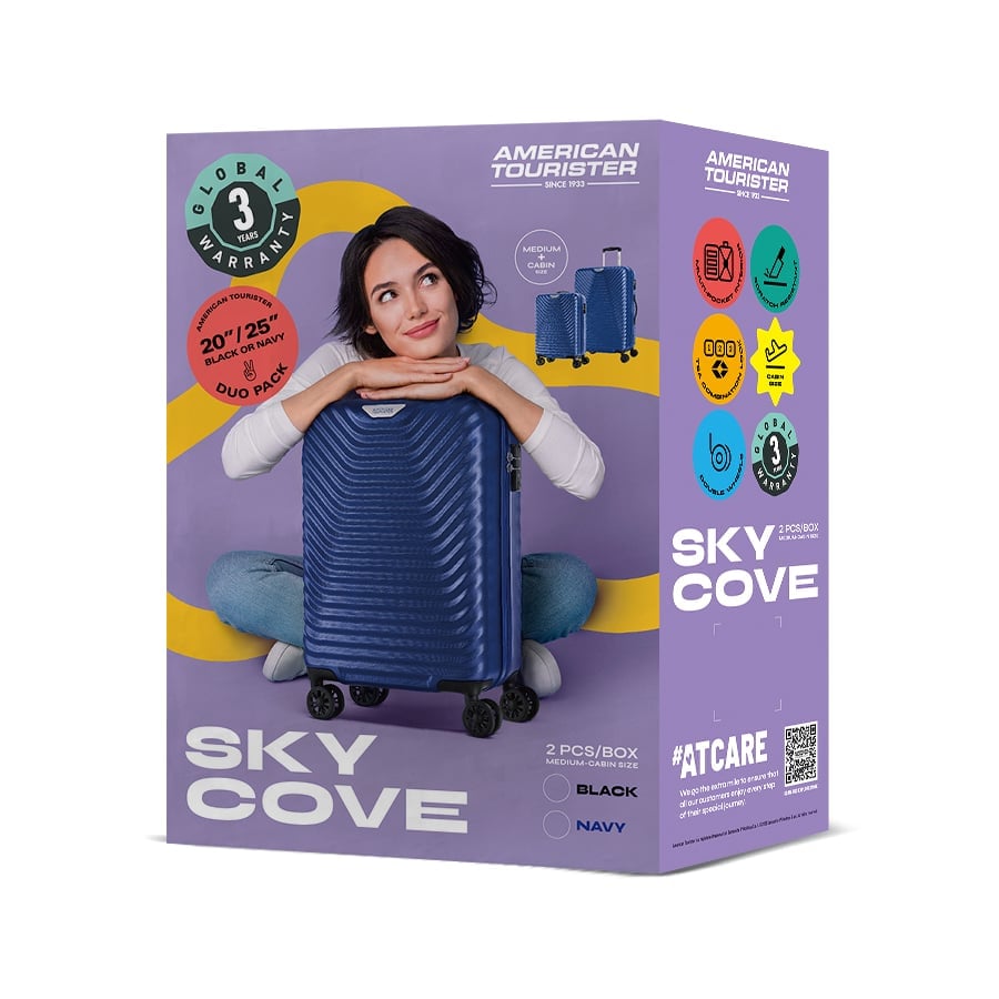 Combo vali kéo Sky Cove