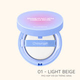  WONDER BATH - Kem Chống Nắng Sản phẩm trang điểm Phấn Nước Chosungah TM Bounce Up Pact Ultra Camellia Edition 01 Light Beige – Bảo Vệ Da Trước Tia UV 
