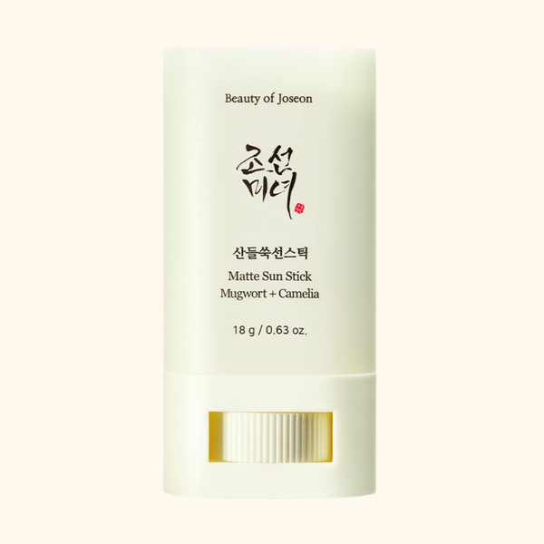 BEAUTY OF JOSEON - Kem Chống Nắng Dạng Thỏi Matte Sun Stick Mugwort + Camelia SPF50+ PA++++ 18g – Bảo Vệ Da Trước Tia UV
