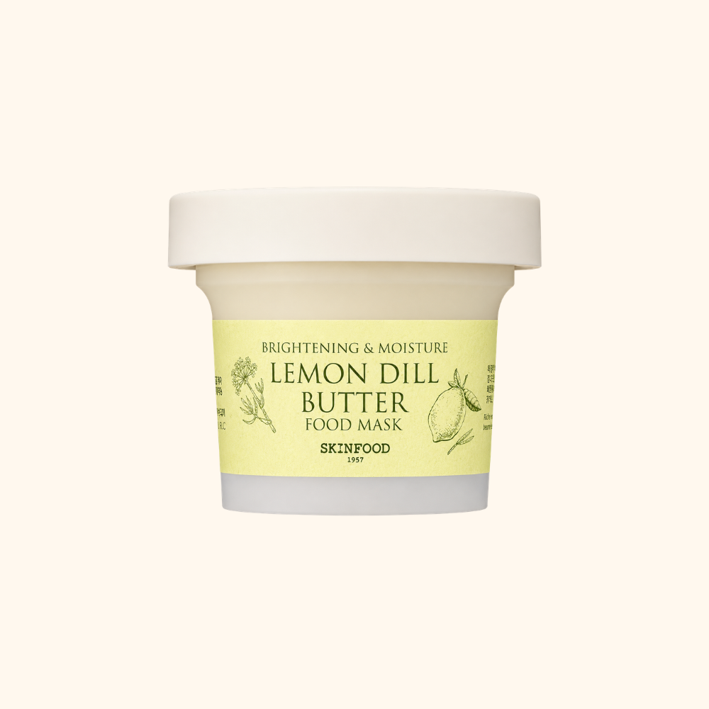  SKINFOOD - Mặt Nạ Rửa Lemon Dill Butter Food Mask 120g – Chăm Sóc Da Hằng Ngày 