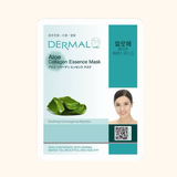  DERMAL - Mặt Nạ Aloe Collagen Essence Mask 23g – Cấp Ẩm, Làm Dịu Da Với Nha Đam Và Collagen 