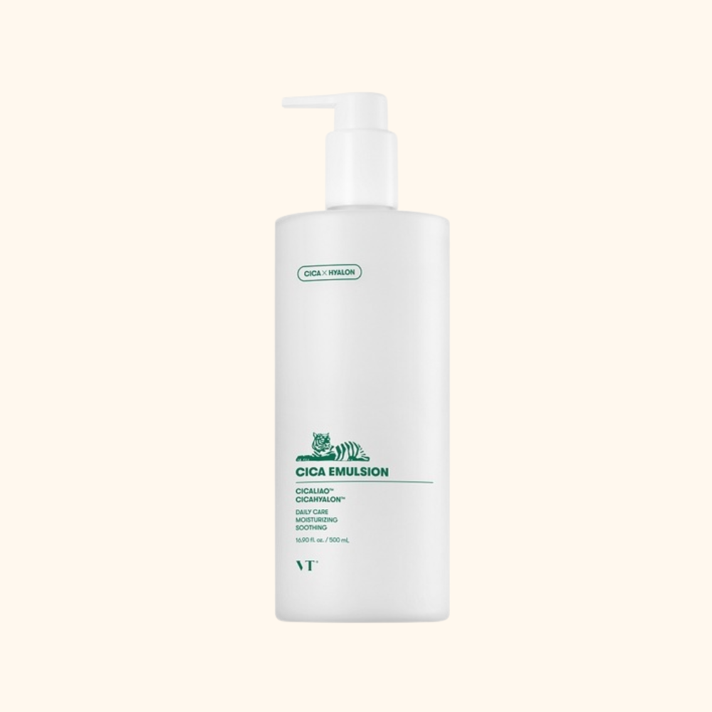  VT COSMETICS - Kem Dưỡng CICA Emulsion 500ml – Làm Dịu Da Dễ Nổi Mụn 