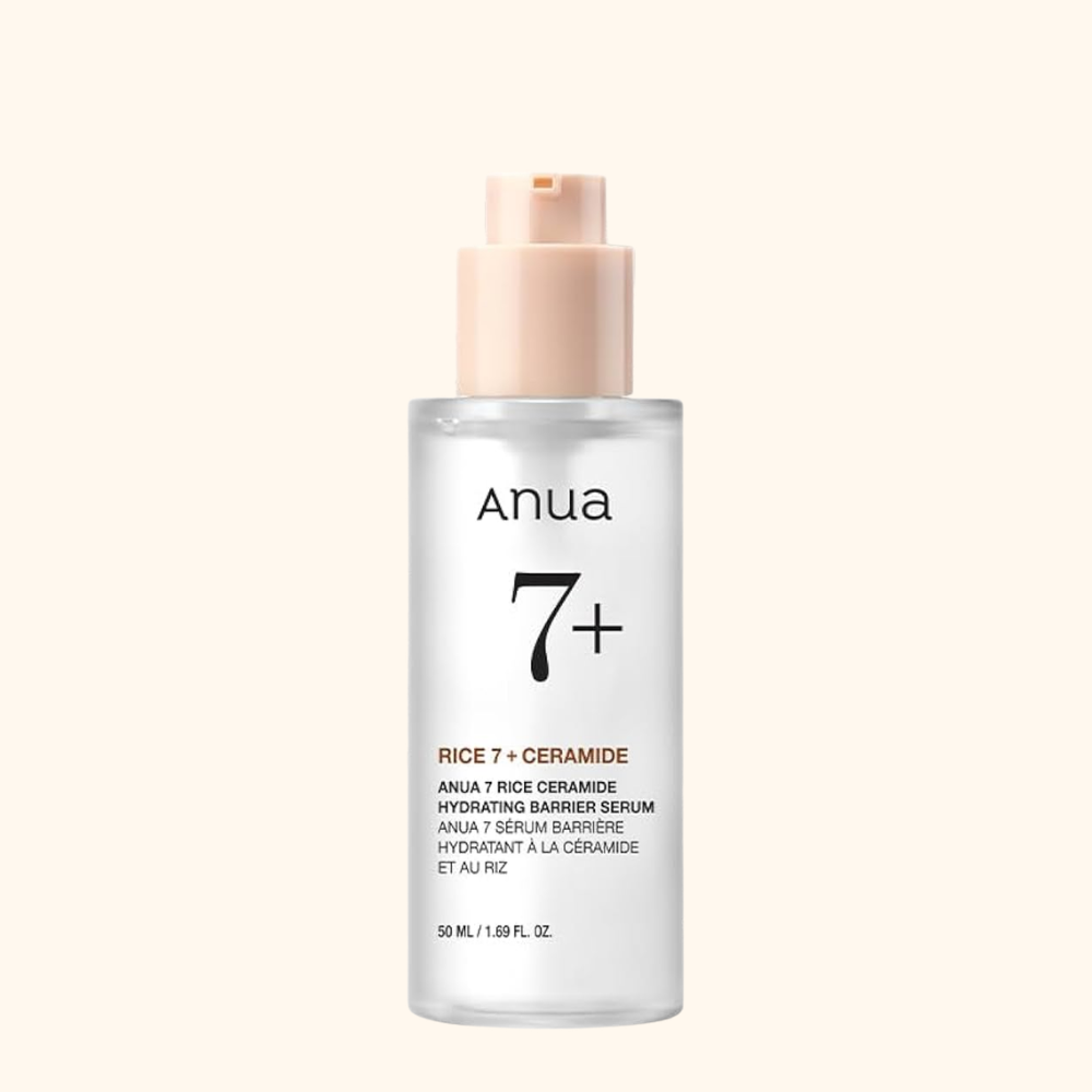  ANUA - Tinh Chất 7 Rice Ceramide Hydrating Barrier Serum 50ml – Cấp Ẩm, Hỗ Trợ Làm Sáng 