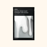  ABIB - Mặt Nạ [1Ea] Gummy Sheet Mask Collagen Milk Sticker – Cấp Ẩm, Hỗ Trợ Độ Đàn Hồi 