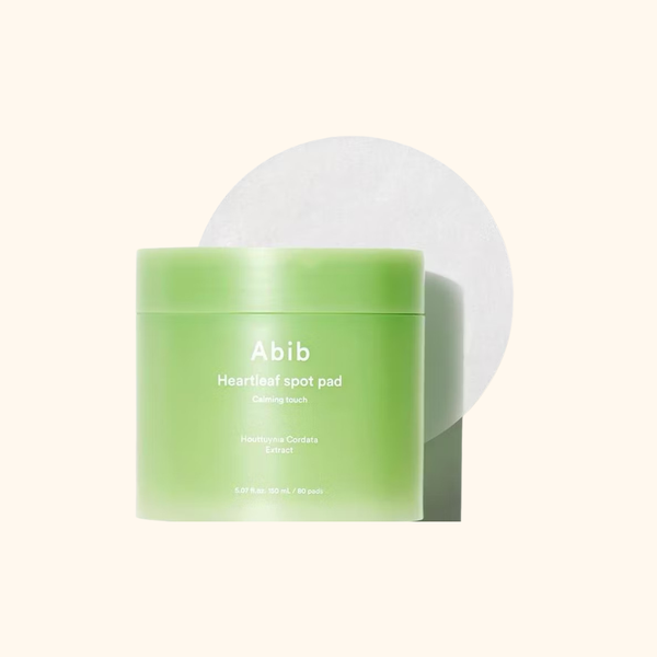 ABIB - Toner Pad Heartleaf Spot Pad Calming Touch (80 Pads) – Làm Dịu Da Dễ Nổi Mụn