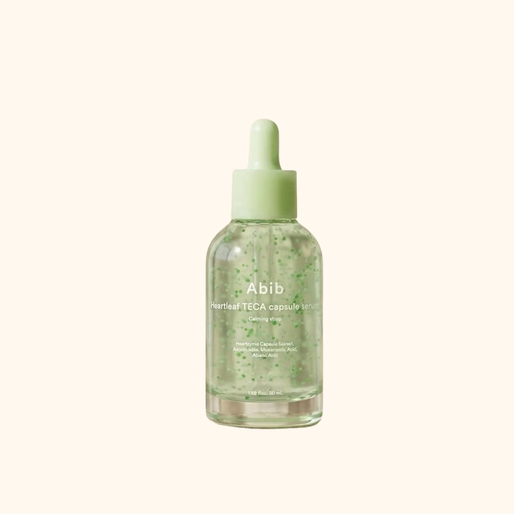  ABIB - Tinh Chất Heartleaf Teca Capsule Serum Calming Drop 50ml – Làm Dịu Da Dễ Nổi Mụn 