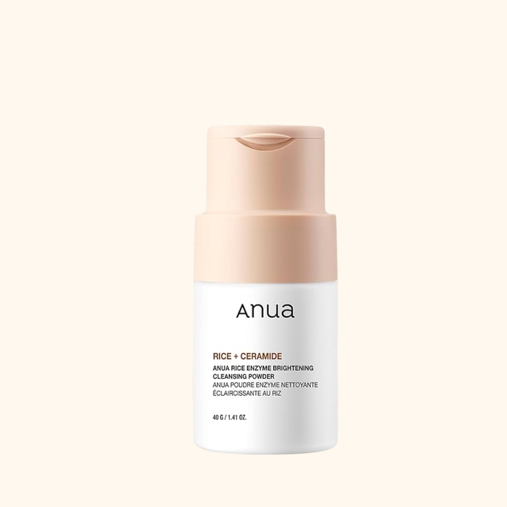  ANUA - Bột Rửa Mặt Rice Enzyme Brightening Cleansing Powder 40g – Làm Sạch Da, Hỗ Trợ Làm Sáng 