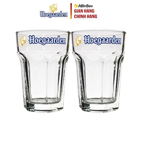 [QUÀ TẶNG KHÔNG BÁN] Combo 2 Ly Thủy Tinh Hoegaarden 330ml