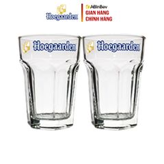 [QUÀ TẶNG KHÔNG BÁN] Combo 2 Ly Thủy Tinh Hoegaarden 330ml