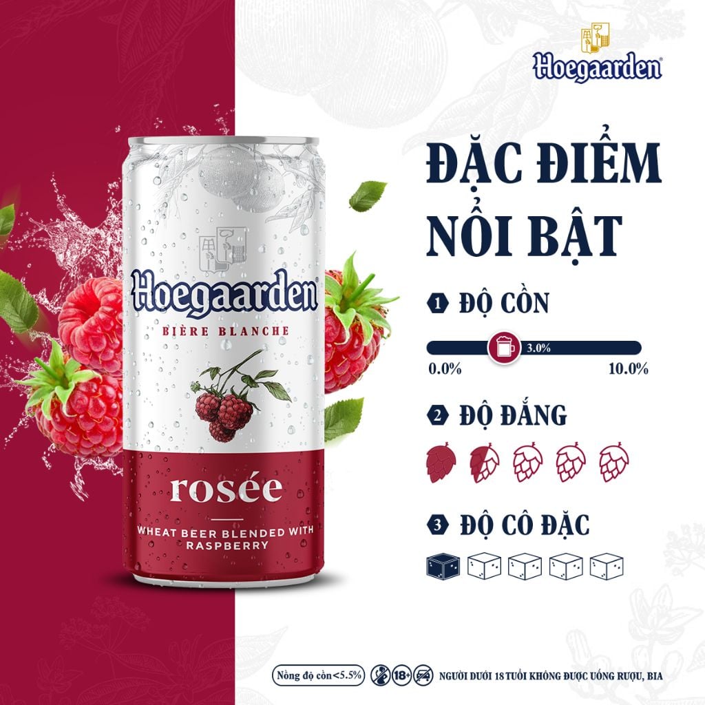 [QUÀ TẶNG KHÔNG BÁN] Combo 2 Ly Thủy Tinh Hoegaarden 330ml