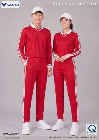 Đồng Phục Rước Hồng Kỳ, Diễu Hành Hội Thao Dài Tay VastoD09 – Sang Trọng, Lịch Sự, Chuẩn Form