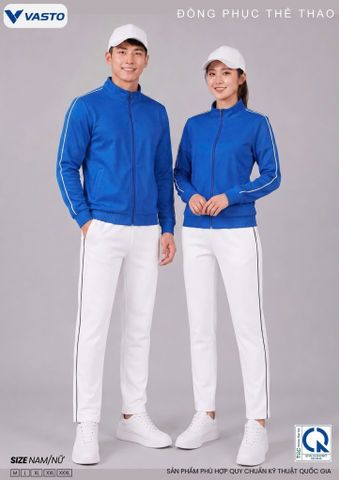 Bộ Nỉ Thể Thao Cao Cấp Vasto VN05 – Đồng Phục Hội Thao, Diễu Hành Chuyên Nghiệp