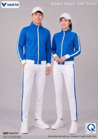 Bộ Nỉ Thể Thao Cao Cấp Vasto VN06 – Đồng Phục Hội Thao, Diễu Hành Chuyên Nghiệp