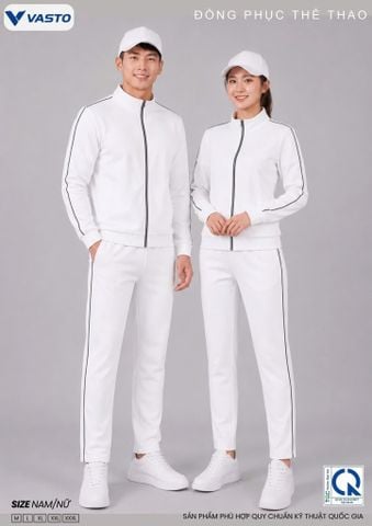 Bộ Nỉ Thể Thao Cao Cấp Vasto VN07 – Đồng Phục Hội Thao, Diễu Hành Chuyên Nghiệp