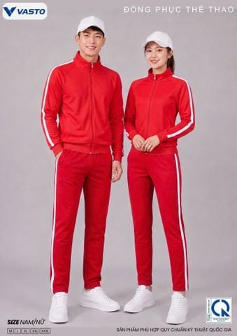 Bộ Nỉ Thể Thao Cao Cấp Vasto VN09 – Đồng Phục Hội Thao, Diễu Hành Chuyên Nghiệp
