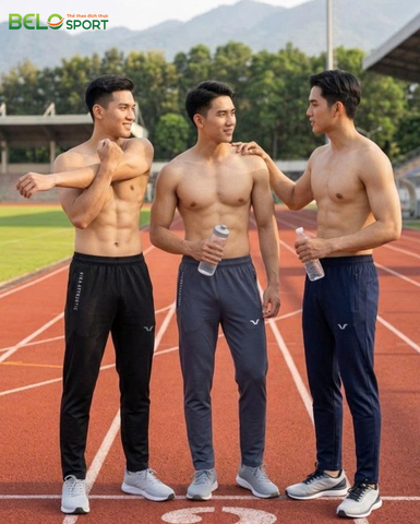 Quần Nỉ Dài Thể Thao Nam Vina QVD02 – Giữ Ấm Tốt, Thoải Mái, Phong Cách Năng Động