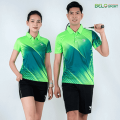 Áo Bóng Chuyền, Áo Cầu Lông Hiwing W7 - Màu Xanh Da