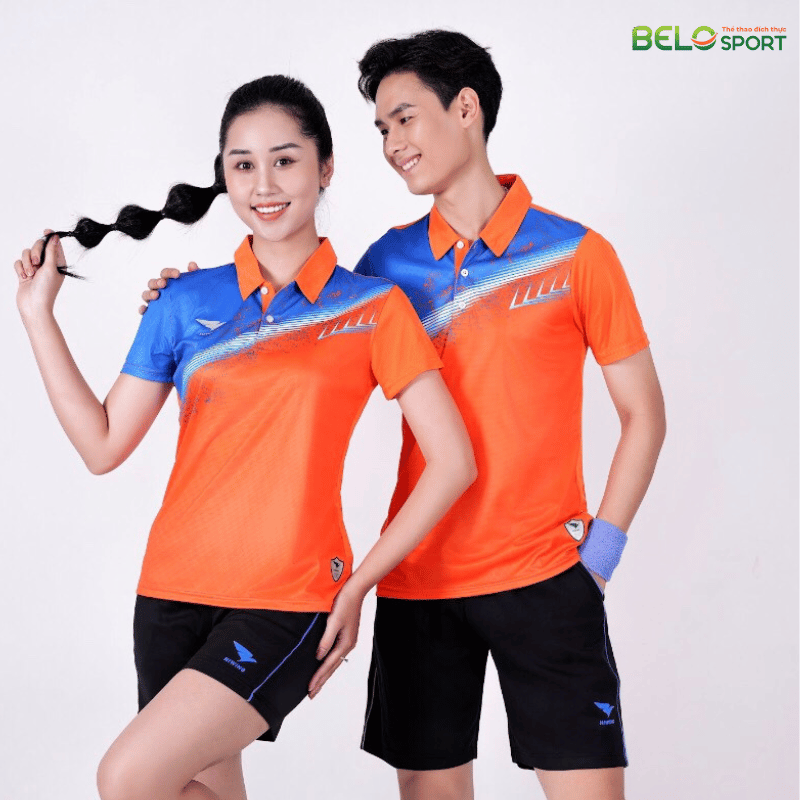 Áo Bóng Chuyền, Áo Cầu Lông Hiwing W6 - Màu Xanh