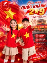 Áo Cờ Đỏ Sao Vàng Người Lớn Trẻ Em Giá Rẻ FVB