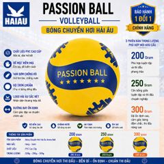 Bóng Chuyền Hơi Hải Âu Passion 200,250,300gram Chính Hãng