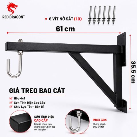 Giá Treo Bao Cát Gắn Tường Red Dragon