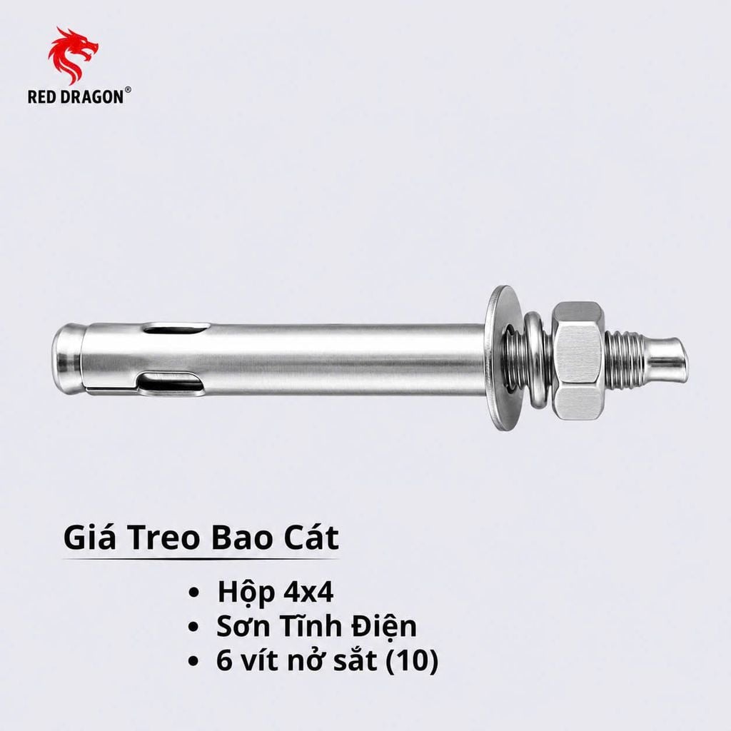 Giá Treo Bao Cát Gắn Tường Red Dragon