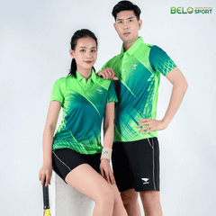 Áo Bóng Chuyền, Áo Cầu Lông Hiwing W7 - Màu Xanh Da