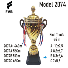 Cup Thể Thao TC 2074 Màu Vàng