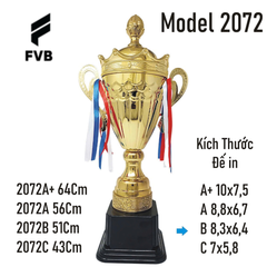 Cup Thể Thao TC 2072 Màu Vàng