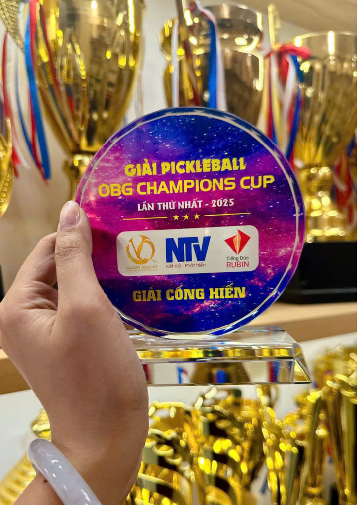 Kỷ Niệm Chương Pickleball, Thể Thao Cao Cấp Mã K01  – Tùy Biến Cho Mọi Môn Thi Đấu